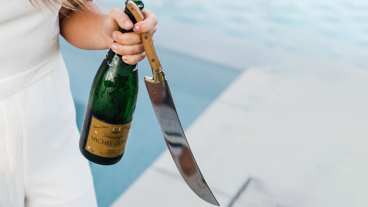 California Champagne Saber Company Sabrage Swords