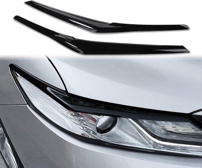 Aggressive Camry Headlight Eyebrows - Glossy Black Styling