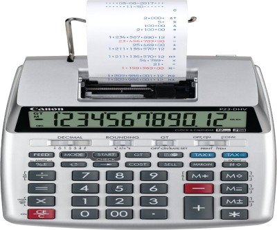 Effortless Business Calculations with Canon P23-DHV-3 Calculator