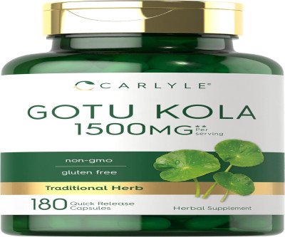 Carlyle Gotu Kola Capsules 1500mg for Wellness