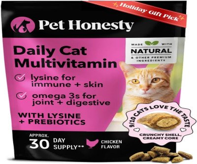 Tasty Cat Chews Boost Health, Immunity & Joints