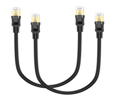 1FT Cat8 Ethernet Cables: 40Gbps for Perfect Network Connections