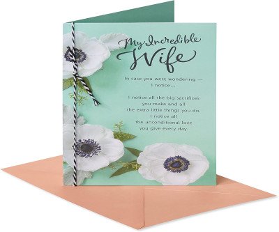 Celebrate Your Incredible Wife with This Heartfelt Birthday Card