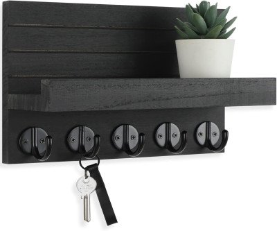 Charming Key Holder with Shelf for Stylish Organization