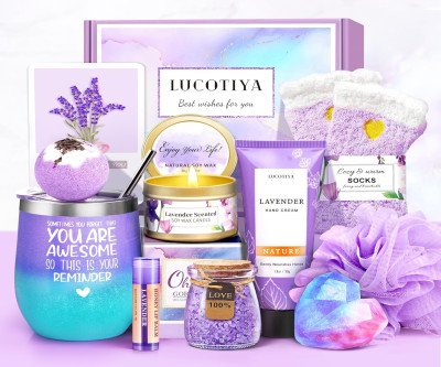 Charming Self-Care Gift Basket for Her