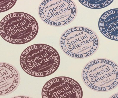 Cheetah Baking Stickers - 61 Piece Wild Design Set