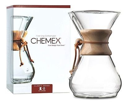 CHEMEX Pour-Over Glass Coffeemaker