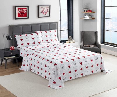 Chicago Bulls NBA Bedding Set - Soft Team Logo Sheets for Fans