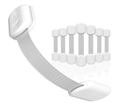 Child Safety Cabinet Locks - Easy and Secure (8-Pack)