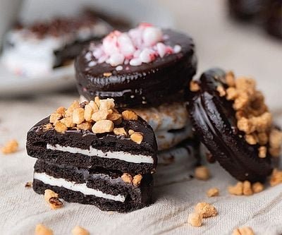Chocolate Covered Sandwich Cookies