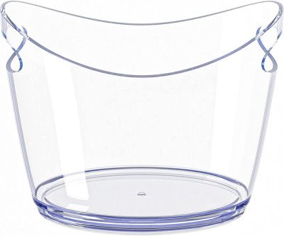 Clear Acrylic Party Ice Bucket - Keep Drinks Cold in Style