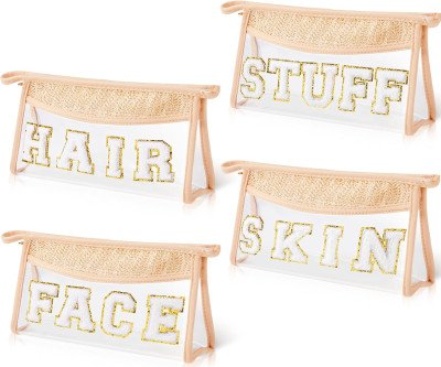 Clear Boho Makeup Bags: See Everything Instantly