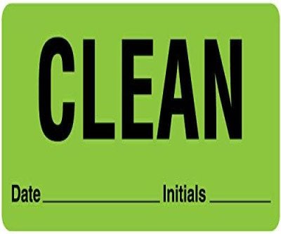 Clear Sterilization Labels for Essential Safety Information