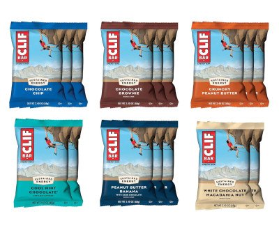 Sustained Energy: CLIF BAR Variety Pack - 16 Count