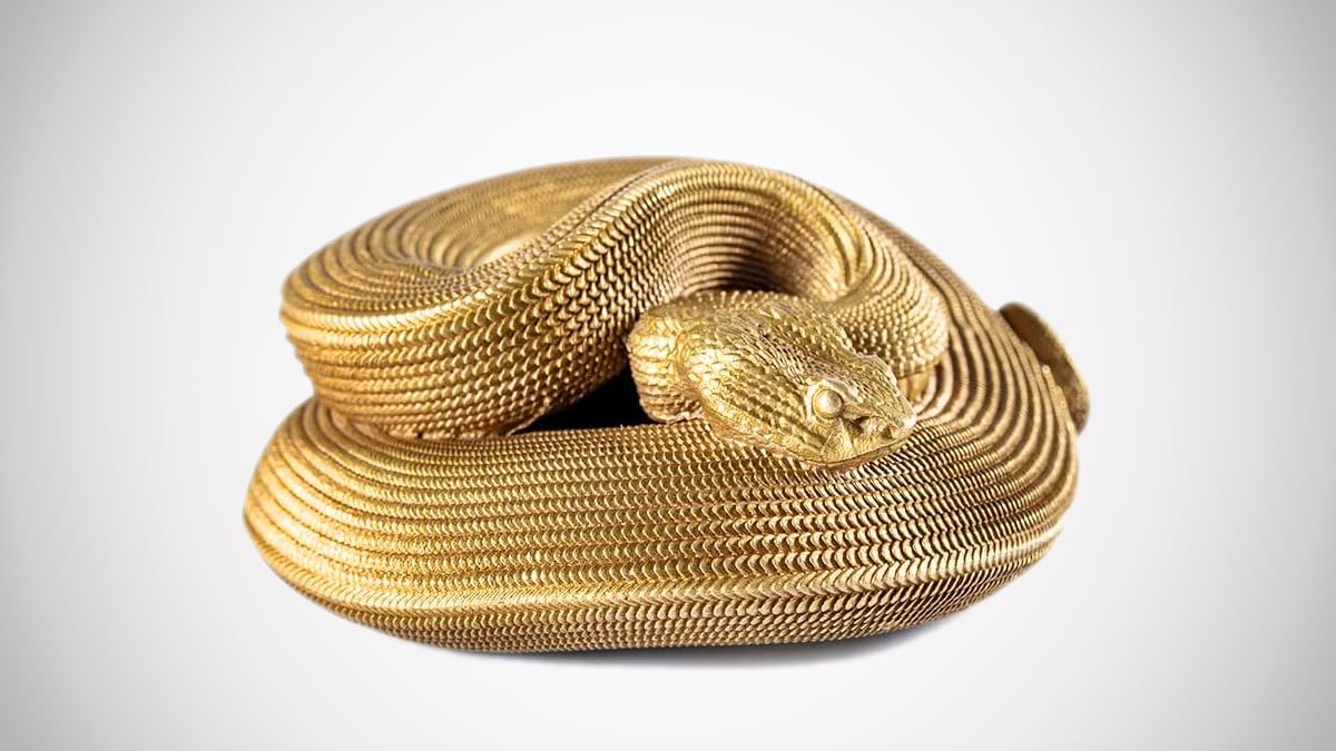 Coiled Snake Bottle Opener