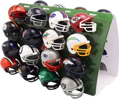 Collect All 32 NFL Teams in Mini Helmets