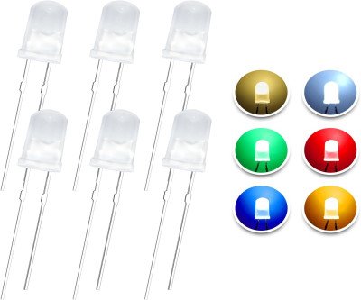 Colorful 5mm LED Diodes - 100 Piece Set