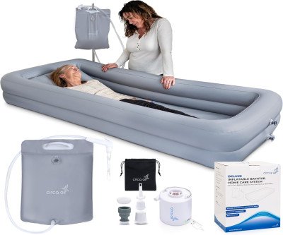 Comfort Care Bathing System - Portable Inflatable Tub for Caregivers