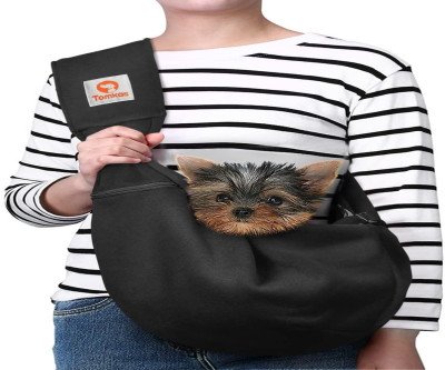 Comfort & Safe Dog Carrier Sling for Small Pets (3-10 lbs)
