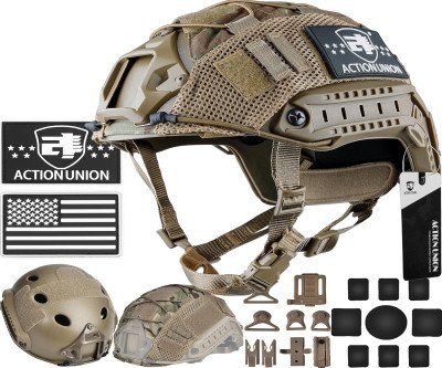 Comfortable Tactical Helmet Set for Airsoft & Paintball