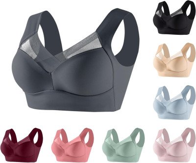 Comfortable Wireless Push-Up Bralette for All-Day Ease