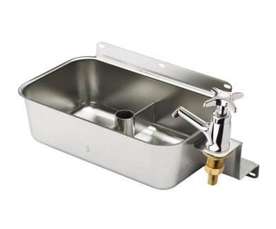Commercial Grade Dipperwell with Integrated Faucet