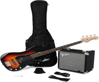 Complete Bass Guitar Starter Pack - Everything You Need to Start Playing Today