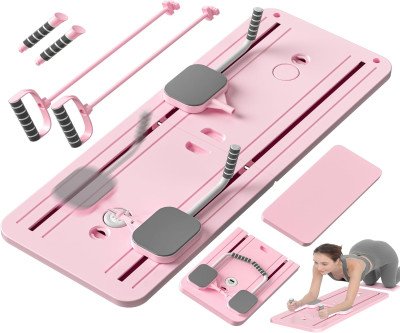 Complete Home Pilates Kit: Foldable 5-in-1 Reformer Board