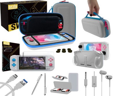 Complete Switch Lite Protection & Gaming Bundle