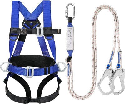 Professional Safety Harness with Shock Absorption for Construction Workers