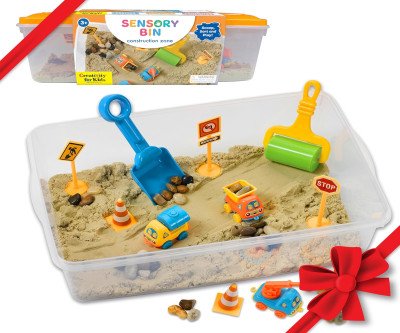 Dig & Build: Construction Sensory Bin for Kids 3+