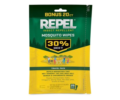 Convenient Mosquito Repellent Wipes for Outdoor Protection