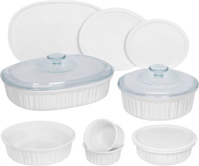One-Dish Baking: Versatile CorningWare French White Bakeware Set