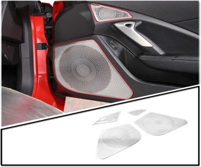 Corvette C7 Speaker Trim: Sleek Stainless Steel Frame