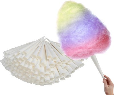 Delightful Cotton Candy Cones - 100 Pack