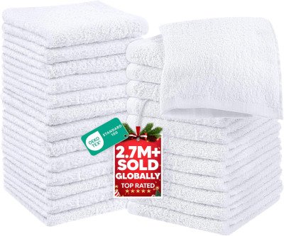 Absorbent Cotton Washcloths for Everyday Use