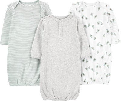 Cozy 3-Pack Sleeper Gown Set for Snug Nights