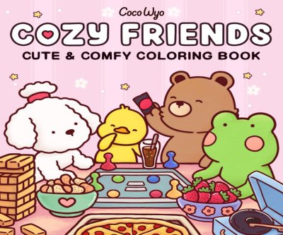 Cozy Friends: Fun Coloring Book for Relaxation