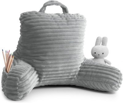 Cozy Kids Reading Pillow with Arms & Pockets for Bed Comfort