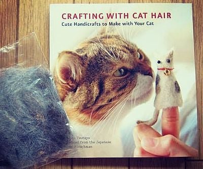 Crafting with Cat Hair
