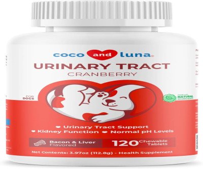 Cranberry Tablets for Dog UTI & Bladder Relief
