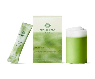 Creamy Jeju Matcha Milk Tea Sticks for Instant Bliss