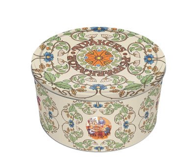 Crisp Swedish Ginger Snaps in Botanical Tin Delight