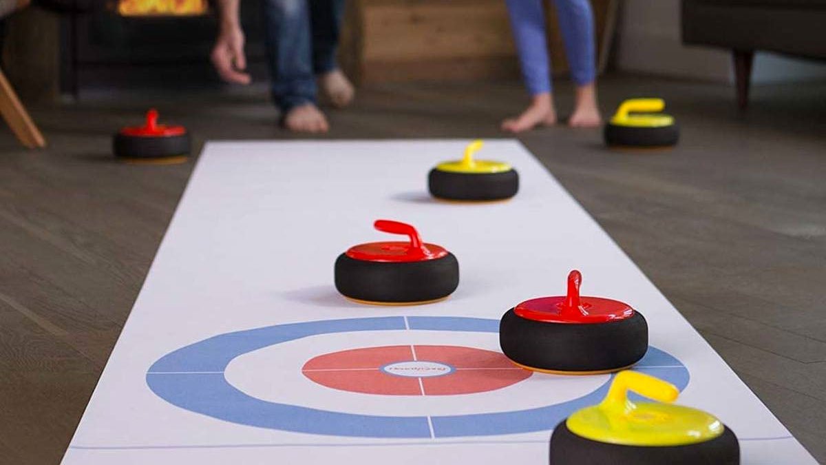 Curling Zone Indoor Hovering Curling Set