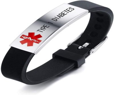 Custom Engraved Medical Alert ID Bracelet
