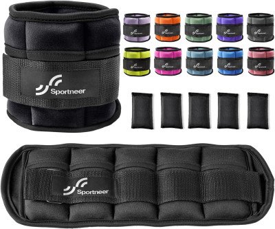 Customizable Ankle Weights: 1-10 lbs for Fitness & Rehabilitation