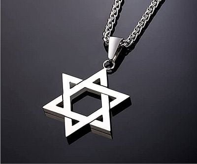 Customizable Star Of David Necklace