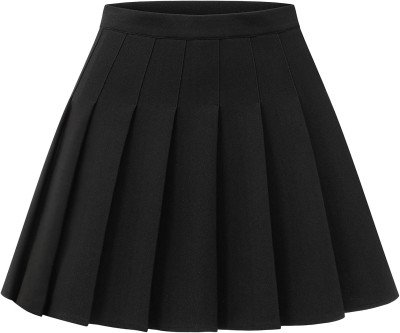 Cute & Comfy Stretch Pleated Mini Skirt