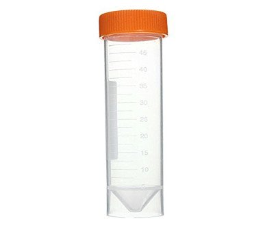 CynKen 50ml Plastic Centrifuge Test Tubes - 10 Pack