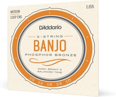 Warm and Authentic D'Addario Banjo Strings